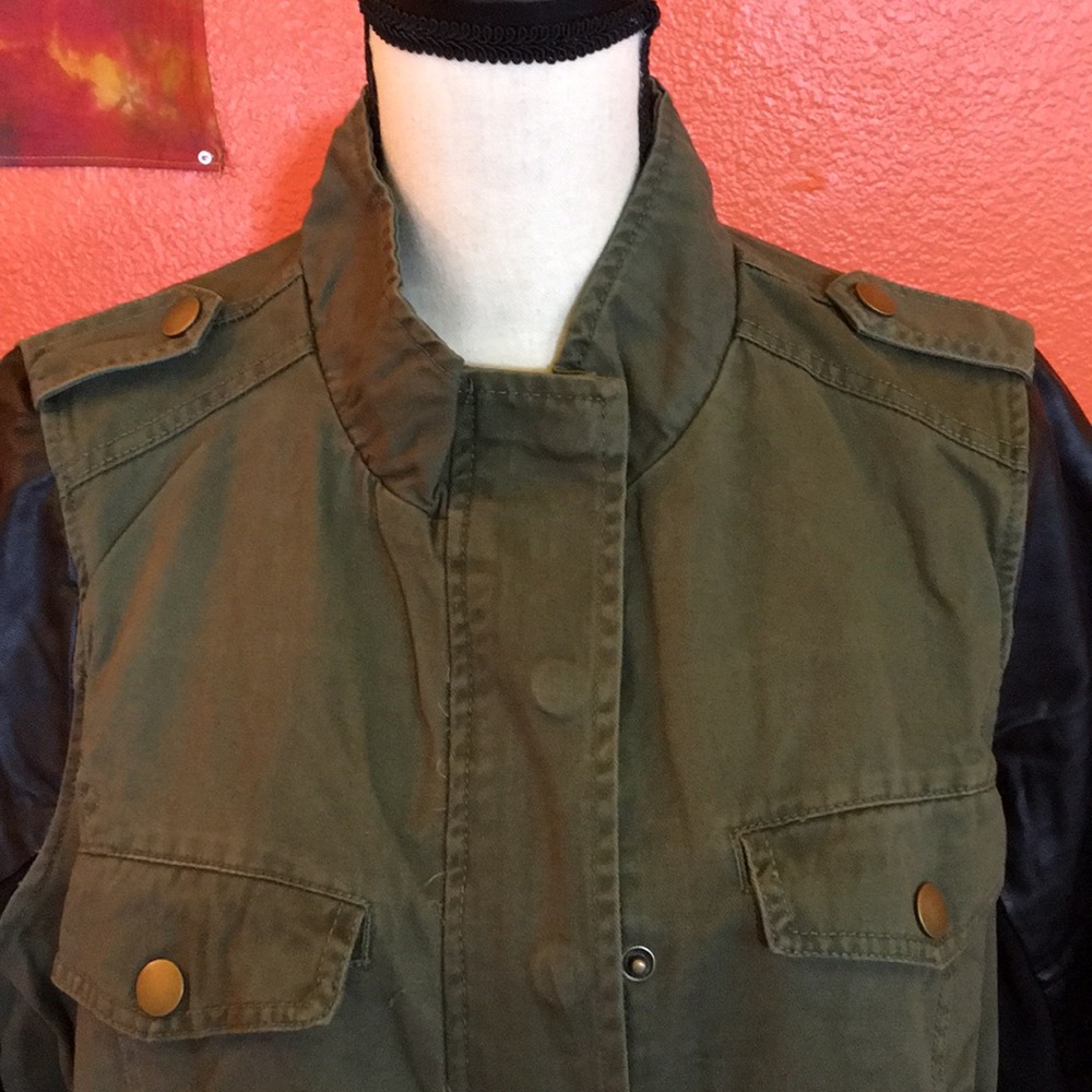 TORRID GREEN JACKET - Picture 2 of 5